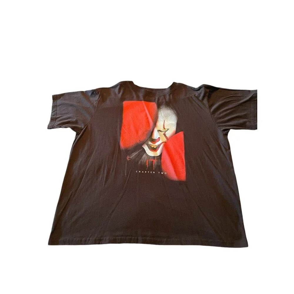 Women's Halloween IT Oversized Short Sleeve Graphic T-Shirt - Black Size XL - Picture 3 of 6